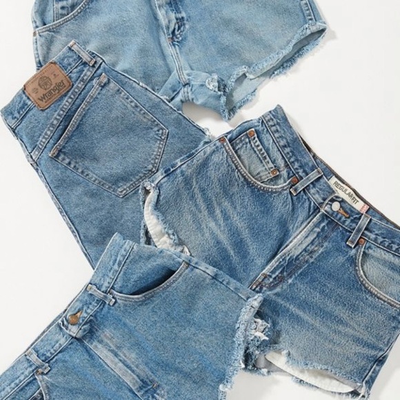 Rustler Pants - VTG Rustler Woman’s Denim Cutoff Shorts